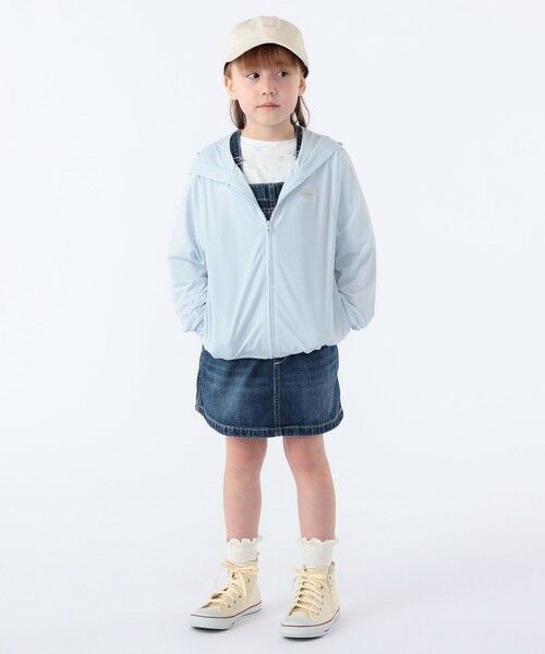 SHIPS / シップス カーディガン・ボレロ | SHIPS KIDS:100〜130cm /〈接触冷感/UVカット〉サンシェード フーディー | 詳細12