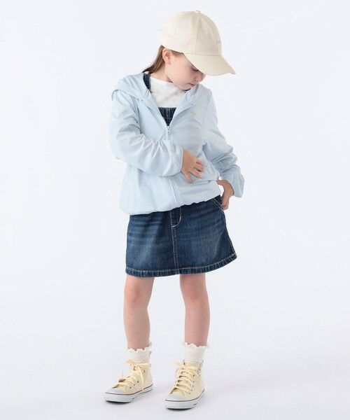 SHIPS / シップス カーディガン・ボレロ | SHIPS KIDS:100〜130cm /〈接触冷感/UVカット〉サンシェード フーディー | 詳細13