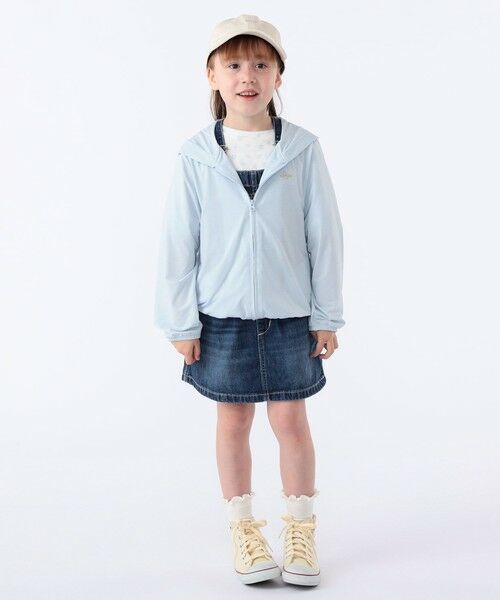 SHIPS / シップス カーディガン・ボレロ | SHIPS KIDS:100〜130cm /〈接触冷感/UVカット〉サンシェード フーディー | 詳細14