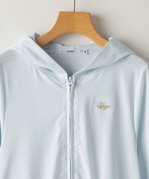 SHIPS / シップス カーディガン・ボレロ | SHIPS KIDS:100〜130cm /〈接触冷感/UVカット〉サンシェード フーディー | 詳細19