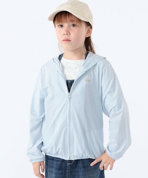 SHIPS / シップス カーディガン・ボレロ | SHIPS KIDS:100〜130cm /〈接触冷感/UVカット〉サンシェード フーディー | 詳細9