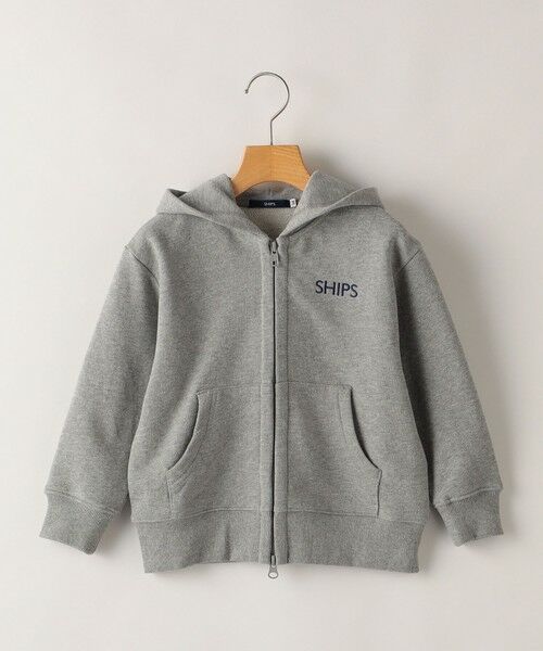SHIPS / シップス カーディガン・ボレロ | SHIPS KIDS:100〜130cm / ロゴ フード ジップ パーカー | 詳細6