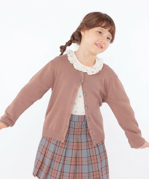 SHIPS / シップス カーディガン・ボレロ | SHIPS KIDS:100〜130cm / リバティ カーディガン | 詳細4
