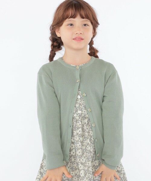 SHIPS / シップス カーディガン・ボレロ | SHIPS KIDS:100〜130cm / リバティ カーディガン | 詳細24