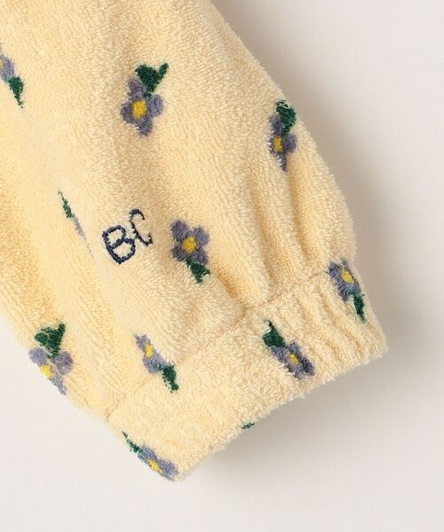 SHIPS / シップス カーディガン・ボレロ | BOBO CHOSES:80〜90cm / PANSY FLOWER ZIP SWEATSHIRT | 詳細3