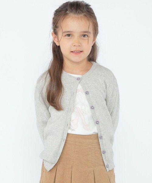 SHIPS / シップス カーディガン・ボレロ | SHIPS KIDS:100〜130cm / リバティ ニット カーディガン | 詳細2