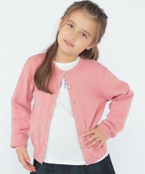SHIPS / シップス カーディガン・ボレロ | SHIPS KIDS:100〜130cm / リバティ ニット カーディガン | 詳細14