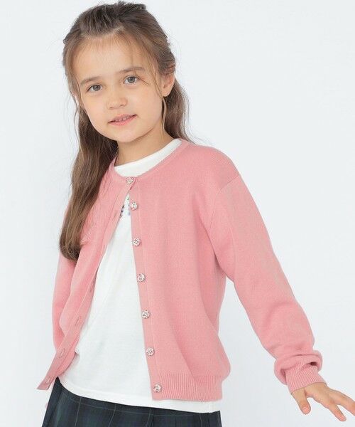 SHIPS / シップス カーディガン・ボレロ | SHIPS KIDS:100〜130cm / リバティ ニット カーディガン | 詳細15