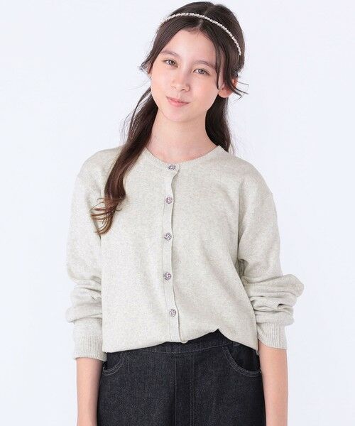 SHIPS / シップス カーディガン・ボレロ | SHIPS KIDS:140〜150cm / リバティ ニット カーディガン | 詳細2