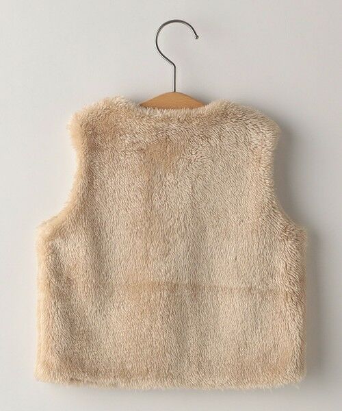 SHIPS / シップス ベスト | SHIPS KIDS:80〜90cm / フェイクファー リバーシブル ベスト | 詳細3