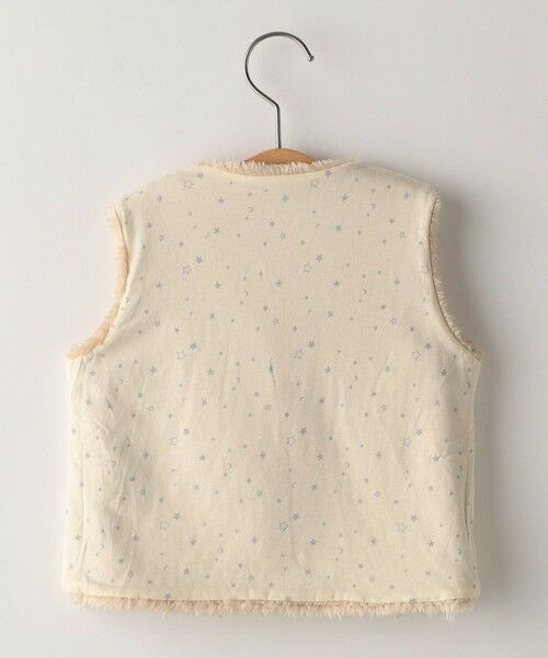 SHIPS / シップス ベスト | SHIPS KIDS:80〜90cm / フェイクファー リバーシブル ベスト | 詳細12