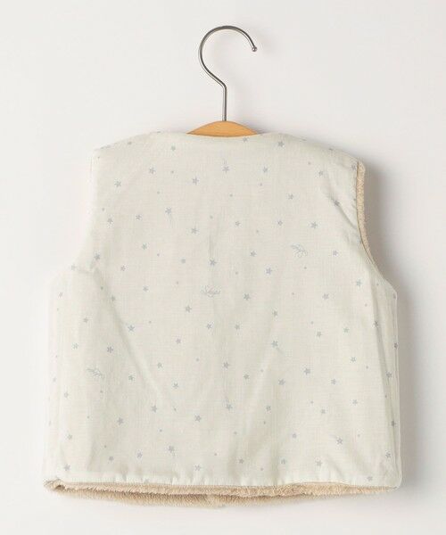 SHIPS / シップス ベスト | SHIPS KIDS:80〜90cm / ベビー フェイクファー リバーシブル ベスト | 詳細5