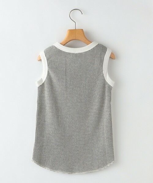 SHIPS / シップス タンクトップ | MOUN TEN.:95〜140cm / バイカラー ワッフル タンクトップ | 詳細10