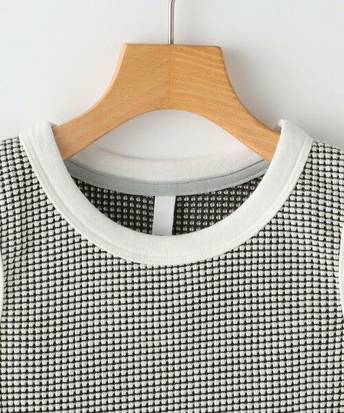 SHIPS / シップス タンクトップ | MOUN TEN.:95〜140cm / バイカラー ワッフル タンクトップ | 詳細11