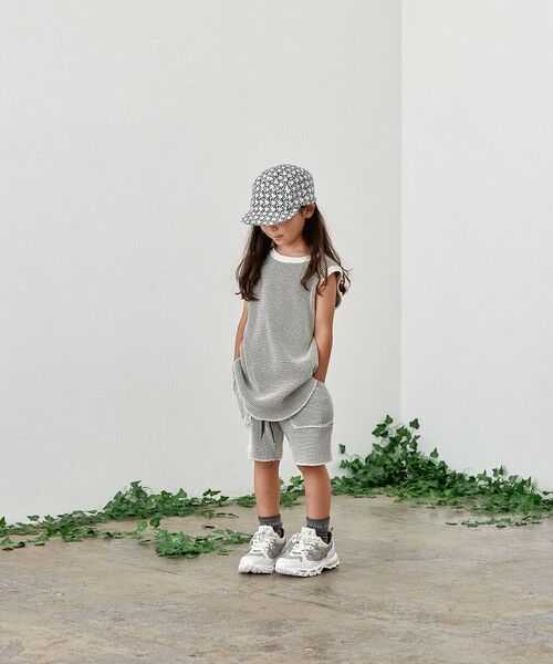 SHIPS / シップス タンクトップ | MOUN TEN.:95〜140cm / バイカラー ワッフル タンクトップ | 詳細2