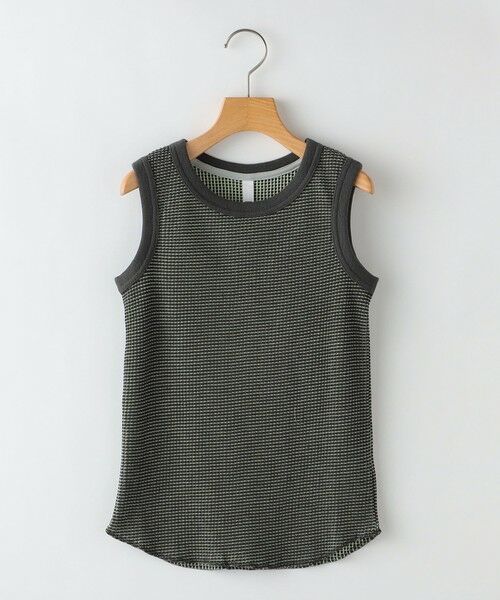 SHIPS / シップス タンクトップ | MOUN TEN.:95〜140cm / バイカラー ワッフル タンクトップ | 詳細19