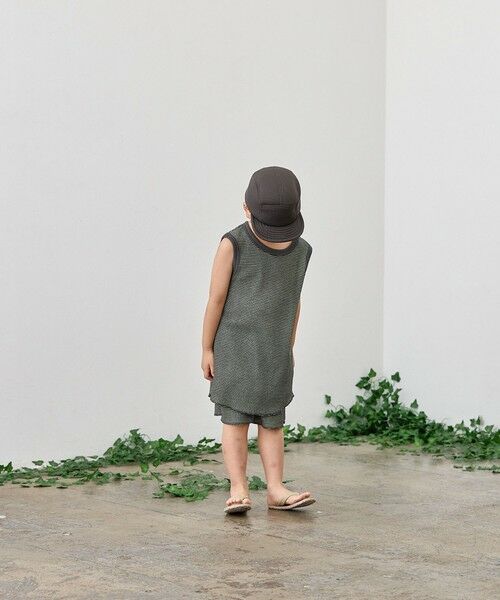 SHIPS / シップス タンクトップ | MOUN TEN.:95〜140cm / バイカラー ワッフル タンクトップ | 詳細16