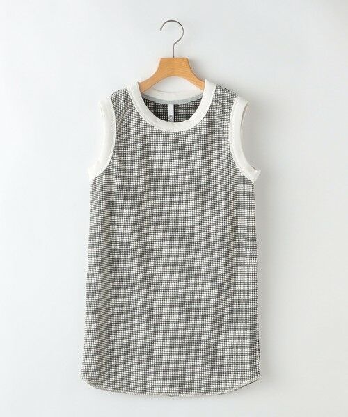 SHIPS / シップス タンクトップ | MOUN TEN.:160cm / バイカラー ワッフル タンクトップ | 詳細7
