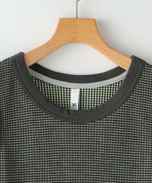 SHIPS / シップス タンクトップ | MOUN TEN.:160cm / バイカラー ワッフル タンクトップ | 詳細14