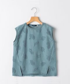 SHIPS / シップス タンクトップ | SHIPS KIDS:80〜90cm / パイル ジャカード ノースリーブ TEE