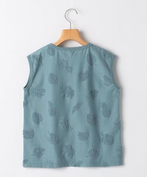 SHIPS / シップス タンクトップ | SHIPS KIDS:80〜90cm / パイル ジャカード ノースリーブ TEE | 詳細2
