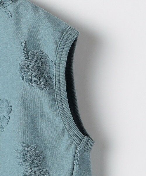 SHIPS / シップス タンクトップ | SHIPS KIDS:80〜90cm / パイル ジャカード ノースリーブ TEE | 詳細4