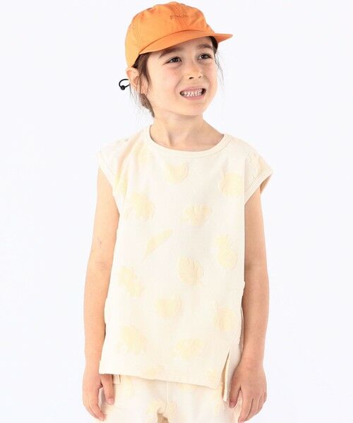 SHIPS / シップス タンクトップ | SHIPS KIDS:100cm〜130cm / パイル ジャカード ノースリーブ TEE | 詳細9