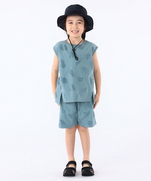 SHIPS / シップス タンクトップ | SHIPS KIDS:100cm〜130cm / パイル ジャカード ノースリーブ TEE | 詳細28