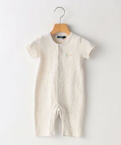 SHIPS / シップス ベビー・キッズグッズ | SHIPS KIDS:70〜80cm / ロゴ 半袖 ロンパース