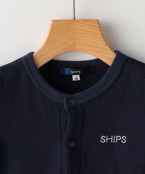 SHIPS / シップス ベビー・キッズグッズ | SHIPS KIDS:70〜80cm / ロゴ 半袖 ロンパース | 詳細3