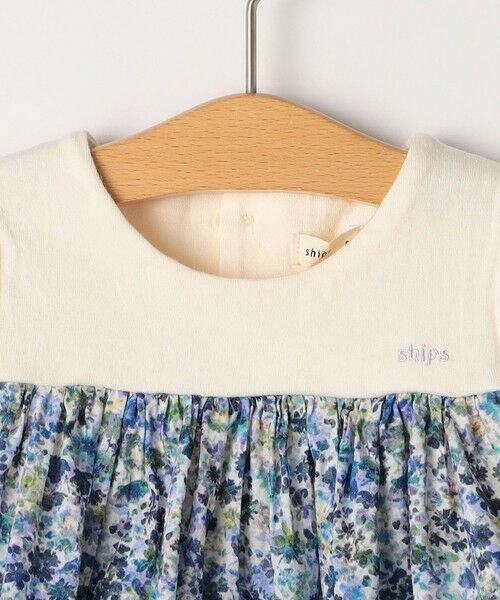 SHIPS / シップス ベビー・キッズグッズ | SHIPS KIDS:70〜80cm / フラワー 半袖 セット ロンパース | 詳細6