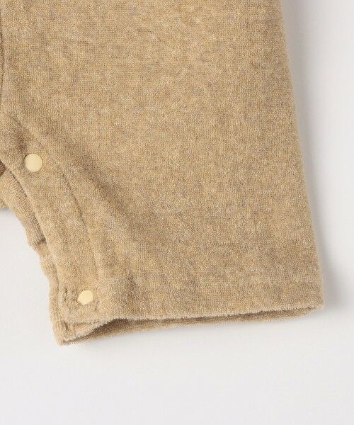 SHIPS / シップス ベビー・キッズグッズ | SHIPS KIDS:70〜80cm / フェイク オーバーオール ボーダー ロンパース | 詳細4