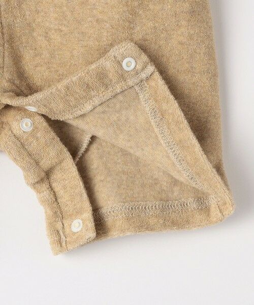 SHIPS / シップス ベビー・キッズグッズ | SHIPS KIDS:70〜80cm / フェイク オーバーオール ボーダー ロンパース | 詳細5