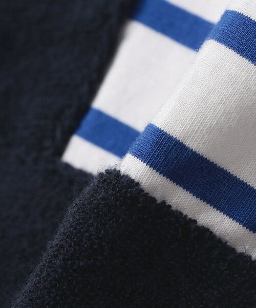 SHIPS / シップス ベビー・キッズグッズ | SHIPS KIDS:70〜80cm / フェイク オーバーオール ボーダー ロンパース | 詳細9