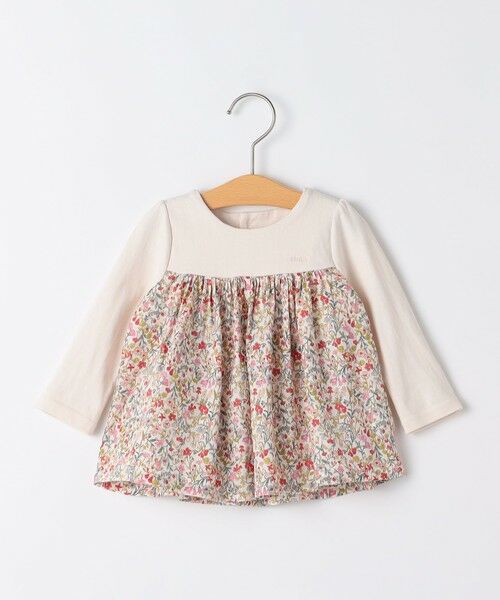 SHIPS / シップス ベビー・キッズグッズ | SHIPS KIDS:70〜80cm / フラワー 長袖 セット ロンパース | 詳細1
