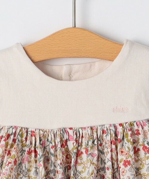 SHIPS / シップス ベビー・キッズグッズ | SHIPS KIDS:70〜80cm / フラワー 長袖 セット ロンパース | 詳細3