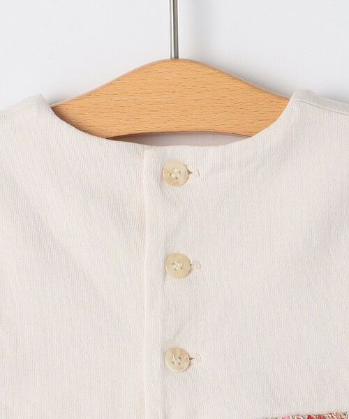 SHIPS / シップス ベビー・キッズグッズ | SHIPS KIDS:70〜80cm / フラワー 長袖 セット ロンパース | 詳細4