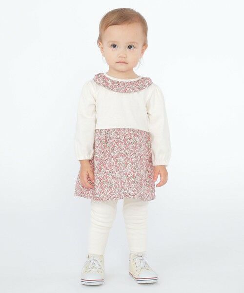 SHIPS / シップス ベビー・キッズグッズ | SHIPS KIDS:70〜80cm / フラワー レギンス セットロン パース | 詳細5