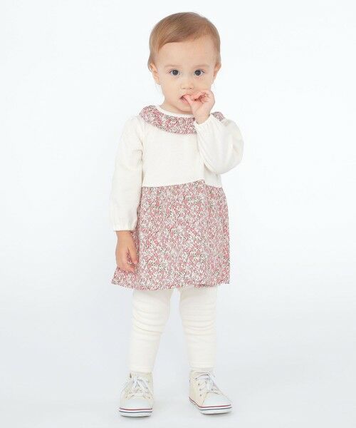 SHIPS / シップス ベビー・キッズグッズ | SHIPS KIDS:70〜80cm / フラワー レギンス セットロン パース | 詳細6