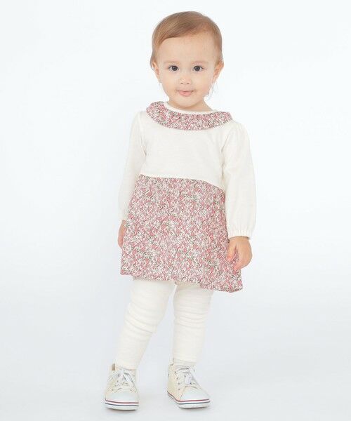 SHIPS / シップス ベビー・キッズグッズ | SHIPS KIDS:70〜80cm / フラワー レギンス セットロン パース | 詳細7