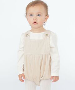 SHIPS / シップス ベビー・キッズグッズ | SHIPS KIDS:80〜90cm / コーデュロイ オーバーオール ロンパース