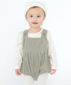 SHIPS / シップス ベビー・キッズグッズ | SHIPS KIDS:80〜90cm / コーデュロイ オーバーオール ロンパース
