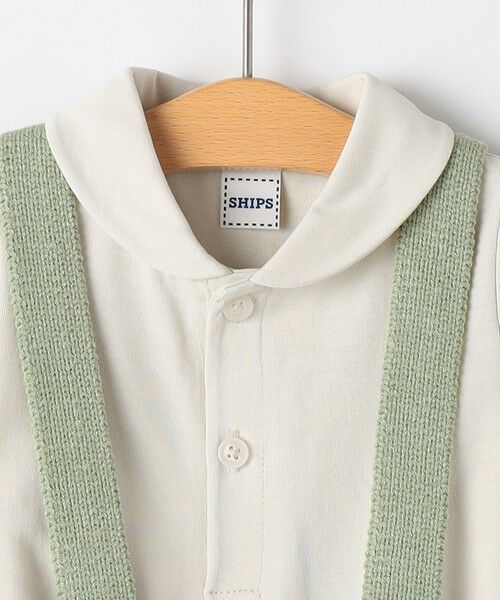 SHIPS / シップス ロンパース | SHIPS KIDS:70〜80cm /ニット セット ロンパース | 詳細4