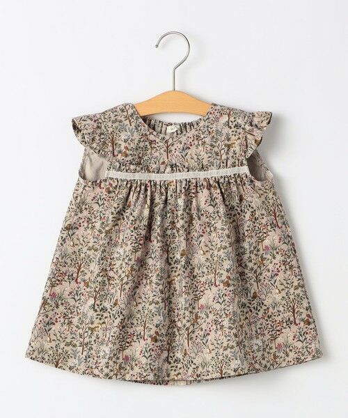 SHIPS / シップス ロンパース | SHIPS KIDS:70〜80cm / コーデュロイ ジャンスカ× テレコ ロンパース セット | 詳細1