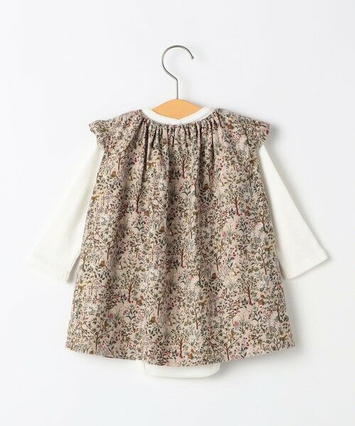 SHIPS / シップス ロンパース | SHIPS KIDS:70〜80cm / コーデュロイ ジャンスカ× テレコ ロンパース セット | 詳細3