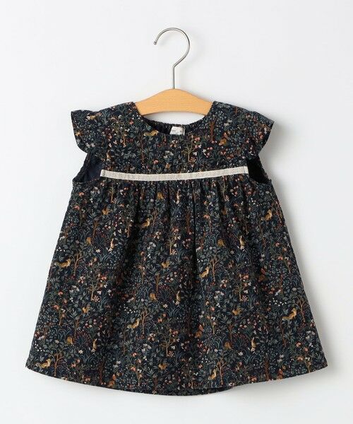 SHIPS / シップス ロンパース | SHIPS KIDS:70〜80cm / コーデュロイ ジャンスカ× テレコ ロンパース セット | 詳細14