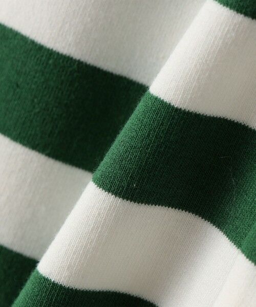 SHIPS / シップス ロンパース | SHIPS KIDS:70〜80cm / ボーダー ラガーシャツ ロンパース | 詳細7