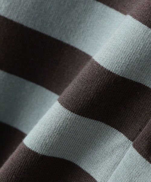 SHIPS / シップス ロンパース | SHIPS KIDS:70〜80cm / ボーダー ラガーシャツ ロンパース | 詳細9