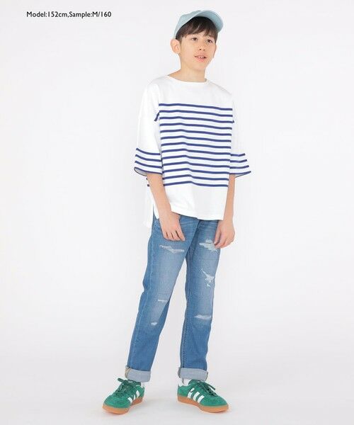 SHIPS / シップス その他パンツ | 【SHIPS KIDS別注】Lee:100〜160cm / クラッシュ デニム | 詳細11