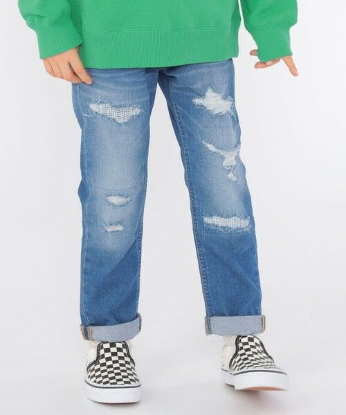 SHIPS / シップス その他パンツ | 【SHIPS KIDS別注】Lee:100〜160cm / クラッシュ デニム | 詳細2